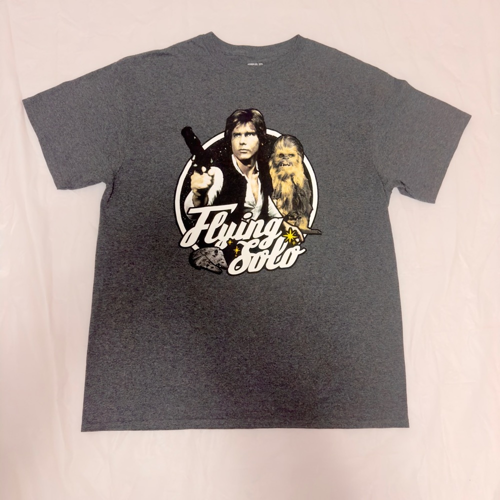 Star Wars Gray T-Shirt with Logo